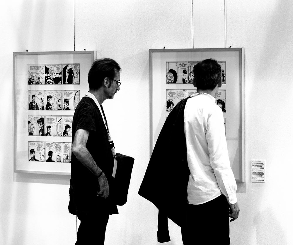 Incontri e passaggi: Juan Diaz Canales e Rubén Pellejero in visita la mostra
