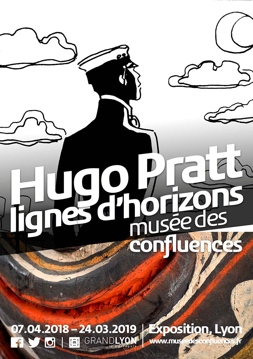 Ausstellung Hugo Pratt – Lignes D’Horizons