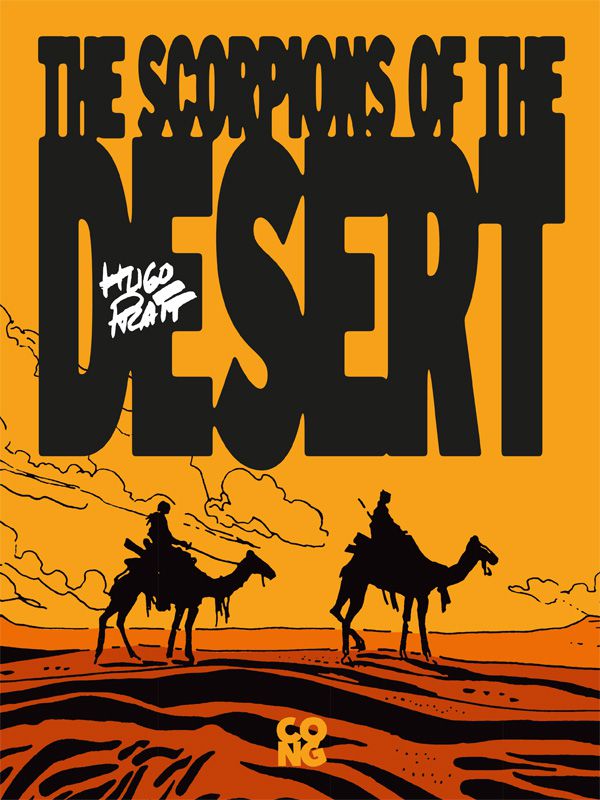 copertina del volume 1 dell'eBook in lingua inglese de Gli Scorpioni del deserto