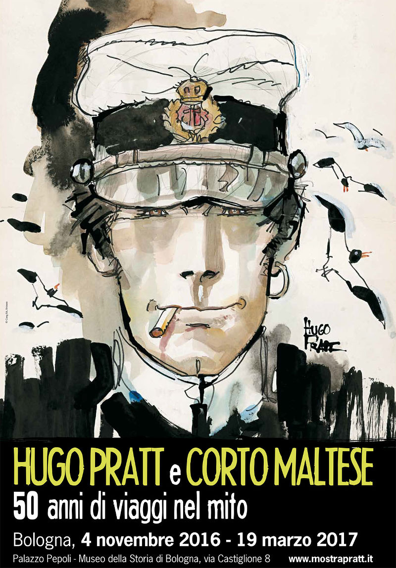 Hugo Pratt y Corto Maltés: 50 años de viajes en el mito