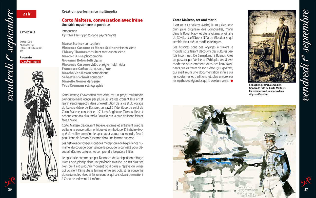 Corto Maltese, conversation avec Irène