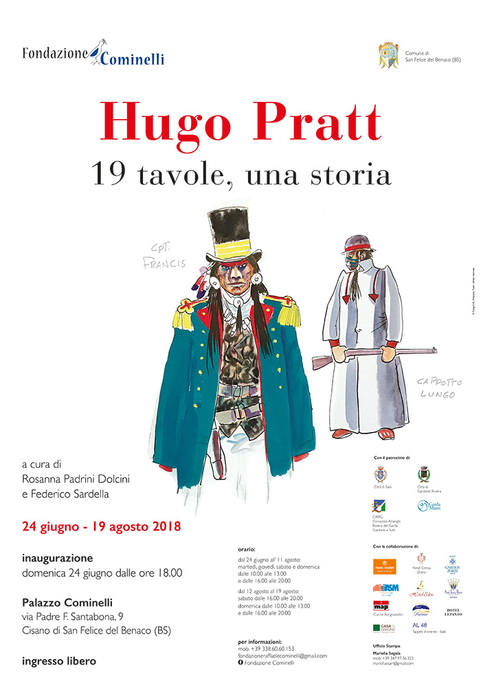 Hugo Pratt - Fondazione Cominelli 2018