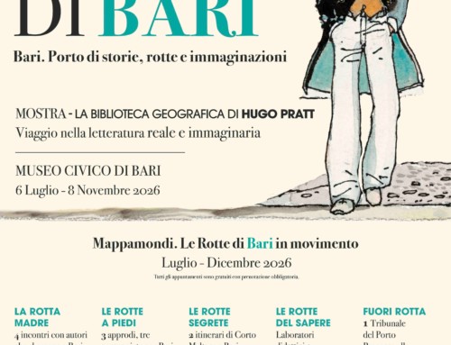 Le rotte di Hugo Pratt passano da Bari: dal 6 luglio la mostra al Museo Civico