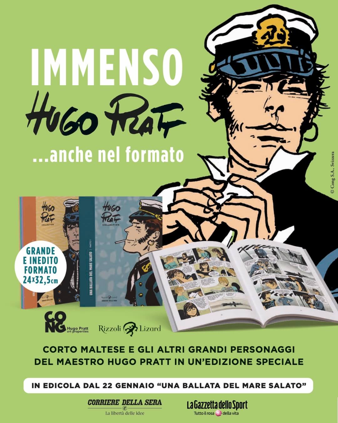 Hugo Pratt Corriere della Sera